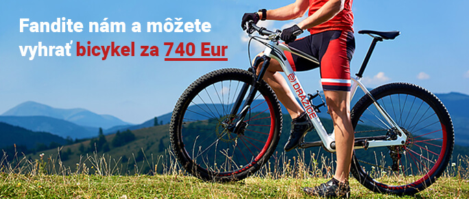 Súťaž o bicykel v hodnote 740 Eur