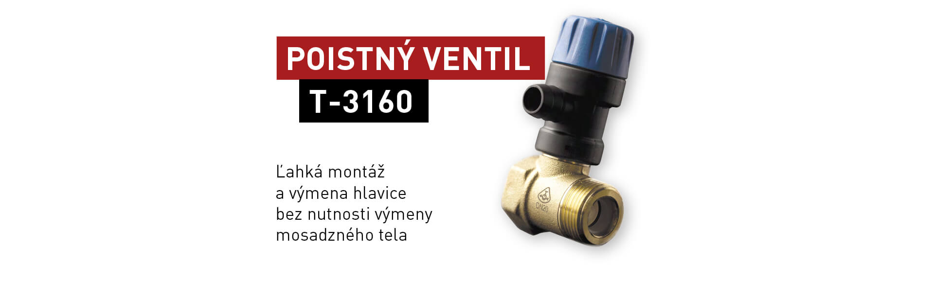 Poistný ventil T-3160