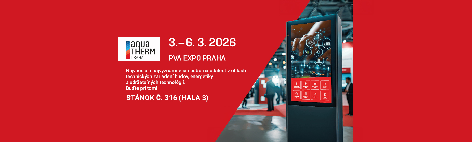 Pozvánka na Aquatherm 3. – 6. 3. 2026